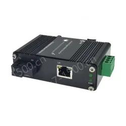 Mini Industrial Gigabit Copper to Fiber SC Media Converter for 10/100/1000BASE-T to 1000BASE-X