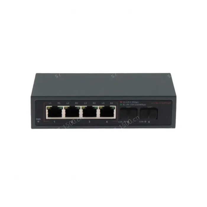 4x2.5Gbps RJ45 Ports + 2 X10G SFP+ Fiber Ports Ethernet Switch